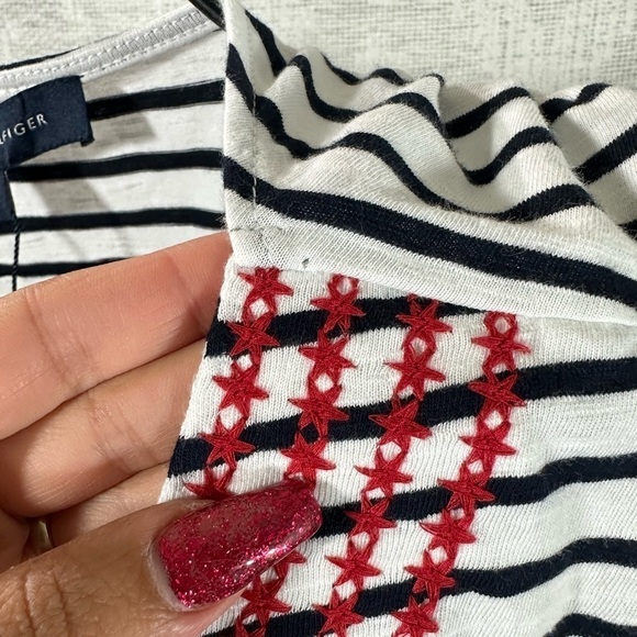 NWT Tommy Hilfiger striped tank with red embroidery size 3X - Picture 8 of 10